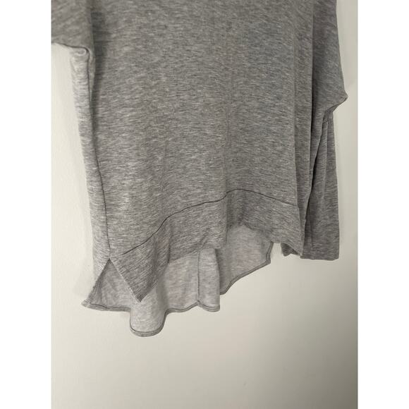Madison & Berkeley Gray Hi Low Turtleneck Sweater XS Casual Relaxed - Picture 5 of 11